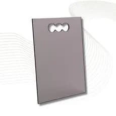 TÁBUA DE VIDRO PARA CHURRASCO 40X25 8MM FUMÊ