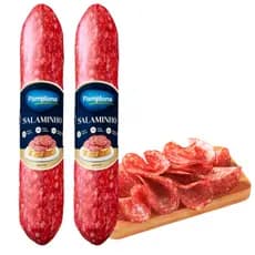 Salame Maturado Tipo Italiano Pamplona KIT 2 Peças