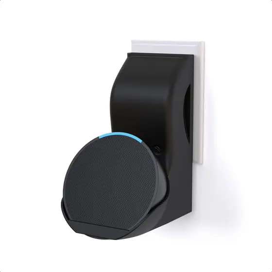 Suporte Para Caixa De Som Amazon Alexa Eco Echo Pop Tomada
