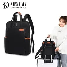 Mochila Executiva para Notebook15.6"Impermeável Alça para Mala Compartimento Organizador Viagem