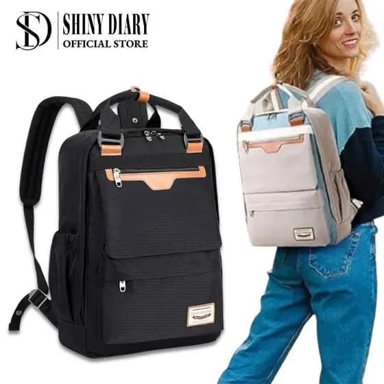 Mochila Feminina Resistente À Água Perfeita Para Universidade E Viagem Moda Casual escolar