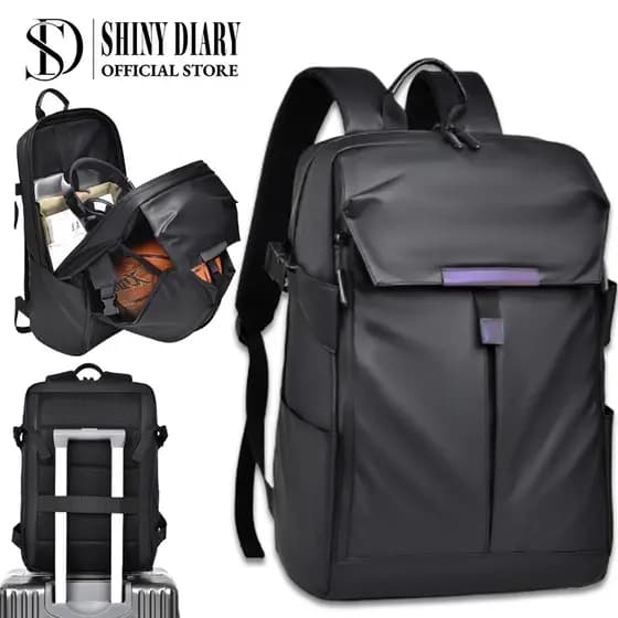 Mochila masculina impermeável reforçada para viagem e trabalho de negócios