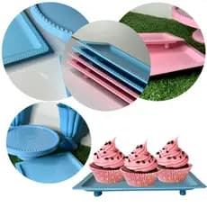 Bandeja Lego Suporte de Doces decoração de festa docinhos Brigadeiro 20x13cm