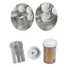 Saleiro ou Paliteiro Porta Sal Saleiro para Restaurante Lanchonete Porta Palitos de Dente para Mesa
