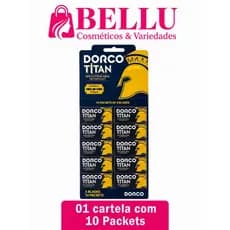 Cartela de Lâmina para Barbear Dorco Titan - Precisão e Conforto com Design Avançado