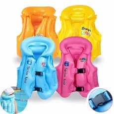 Boia Colete Salva Vidas Infantil Inflável Piscina Praia Verão Tamanho Único 12Kg Até 25Kg 3 Anos+