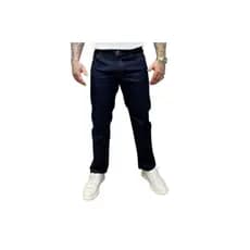 Calça Jeans Masculina Corte Tradicional Reta Confortável