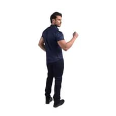 Calça Masculina Jeans Preta Slim Com Elastano