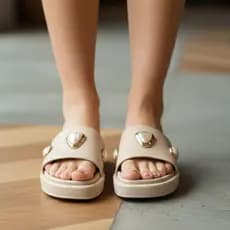 Chinelo Nuvem Feminino Plataforma Slide Conforto Pedraria Sandália Feminina Anatômico Tamanco Leve