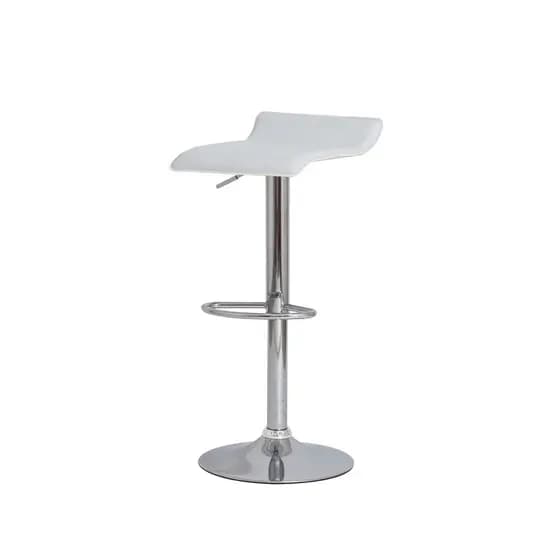 Banqueta Tóquio Belo Horizonte Branca Base Giratória Cromada Altura Regulável Cozinha Bar Bancada