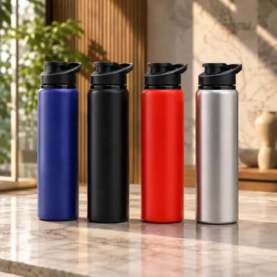 Garrafa Térmica 750ml Bebidas Inox squeeze com Bico ideal para Hidratação De alta Qualidade