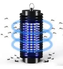 Armadilha Mata Mosquito Pega Inseto Led Luz Choque Eletrico Bivolt