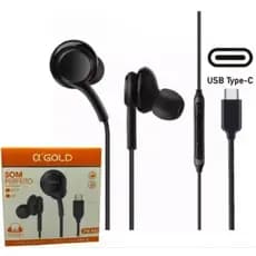 Fone Intra-Auricular Com Microfone Tipo-C Super Bass