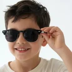 Óculos De Sol Infantil Acessórios Para Crianças Menino Com Proteção Solar UV400 Estilo
