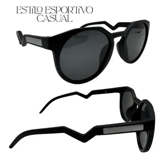 Óculos de Sol Masculino OHSTN Lateral Tendência Com Leve Transparência Proteção UV400
