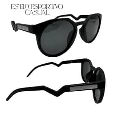 Óculos de Sol Masculino OHSTN Lateral Tendência Com Leve Transparência Proteção UV400