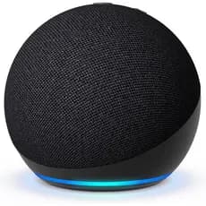 Assistente Virtual Alexa Echo Dot 5 Geração PRETA Alto Falante Original Envio Imediato Melhor Preço