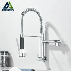 Torneira Cozinha Gourmet Montada Na Parede,Inox Torneira água Fria Com Flexível Pulverizador