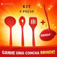 Kit 3 Utensílio de Cozinha Silicone Panela Air Fryer Andiaderente
