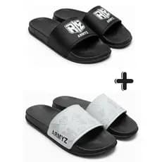 Kit 2 Pares Chinelo Slide com Design Moderno e Confortável