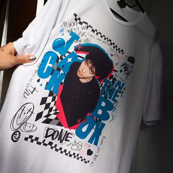 Camiseta Unissex JACK IN THE BOX J-Hope 'More' Hobi 'Arson' BTS 10