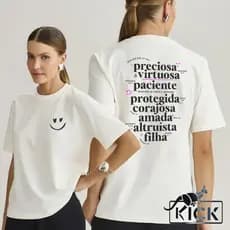 Camisa Camiseta T-Shirt Cristã  Deus disse que sou.
