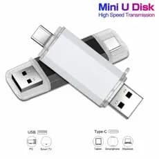 OTG USB Flash Drive Tipo-C Pen 512GB 1TB 2TB Vara Pendrive Para Dispositivo Android
