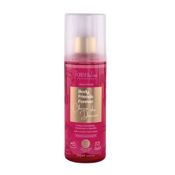 Body Splash Friends Cheiro De Doçura 200ml Forever Liss