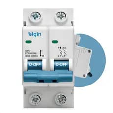 Disjuntor Bipolar Elgin  10a