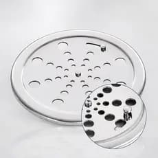Ralo Redondo Inox Embutido 10x10 15x15 Dreno Moderno Para Box Chuveiro Banheiro