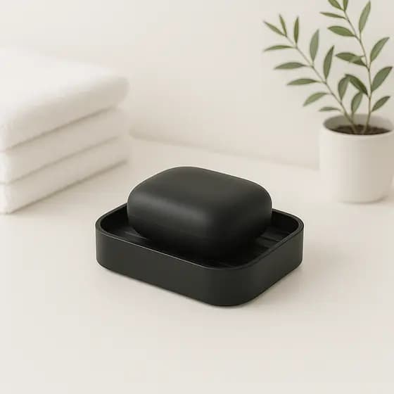 Suporte para sabonete Porta  Saboneteira De Banheiro Casa Moderno Resistente e Fácil de Limpar