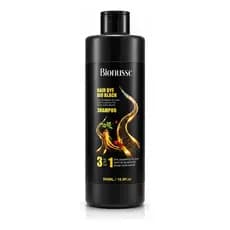Shampoo Escurecedor Preto 3 Em 1 Black Hair Bionusse 500ml