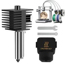 Kit Hotend para Bambu Lab A1 e A1 Mini, para Impressão 3D de Alta Precisão, 0.2 / 0.4mm, c/ 2 chaves