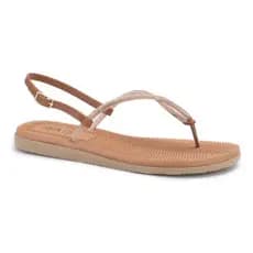 Sandalia Femininia Sua Cia Rasteira Confortavel 8346.16167