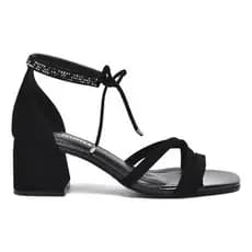 Sandalia Feminina Via Marte Saltinho Tira Brilhante 23-9706