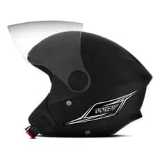 Capacete Moto Aberto Pro tork Barato Preto fosco