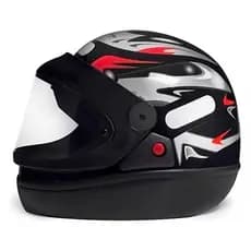 Capacete Fechado Automatico San Marino Preto Taurus