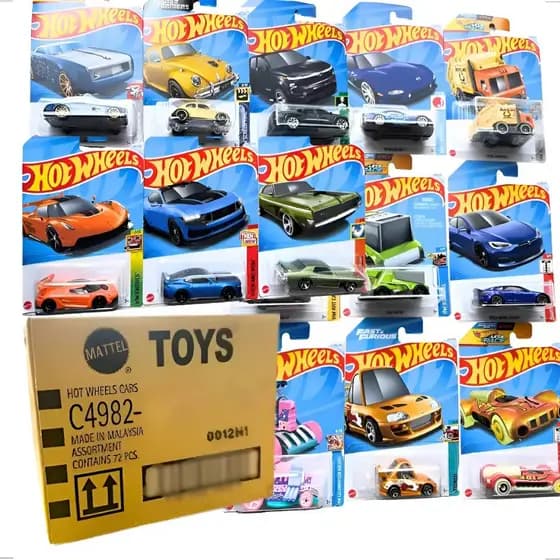 Kit 10 Carrinhos Hot Wheels Mainline Originais Sem Repetição | Surpresa Top
