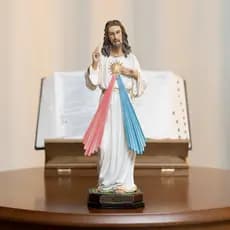 Imagem Jesus Misericordioso Pequeno 20cm Resina- SANTO