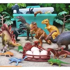 Dinossauro Brinquedo de borracha my farm kit Animais Fazenda/ Animais Selvagens/KIT cavalo