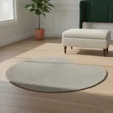 Tapete Sisal Natural Confort Gray Orgânico Quarto 1,00x1,60