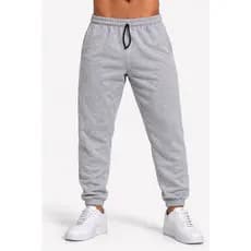 Calça de moletom com amarração masculina estilo jogger academia caminhada e casual muito confortável
