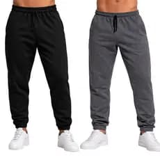 Kit 2 Calças De Moletom Masculino Estilo Jogger Treino Casual Diario