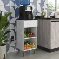 Balcão Fruteira Suporte para Galão Agua Bebedouro Armário Cozinha