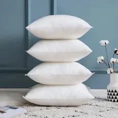 Almofadas Decorativa Cheia com 1 a 4 Unidades 45x45 Floco De Espuma