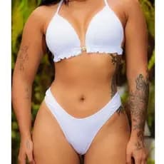 BIQUÍNI FEMINO ASA DELTA COM BOJO CORTININHA PRAIA PISCINA MODA VERÃO 2026
