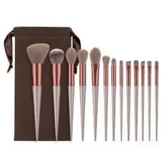 ANA1108 Kit 13 Pçs Pincéis De Maquiagem Contorno Kabuki Profissional