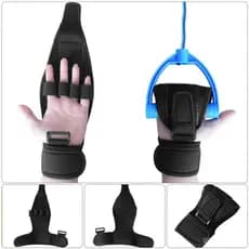 Conjunto de Luvas Especiais para Anéis de Polias, Proteção para as Mãos, Treinamento de Reabilitação para Membros Hemipl