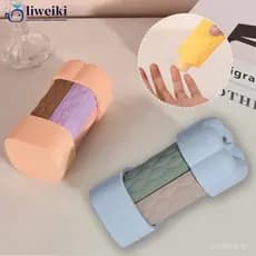 Garrafa recarregável de silicone 4 em 1 de 60ml, garrafa portátil para uso em viagens, adequada para gel de banho e sham