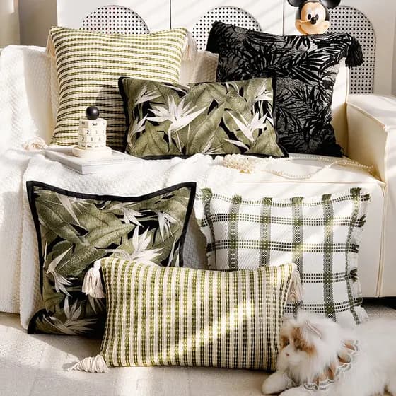 Capa de almofada para sofá estilo nórdico 30x50cm, capa de almofada de alta qualidade para sofá e encosto de cama.